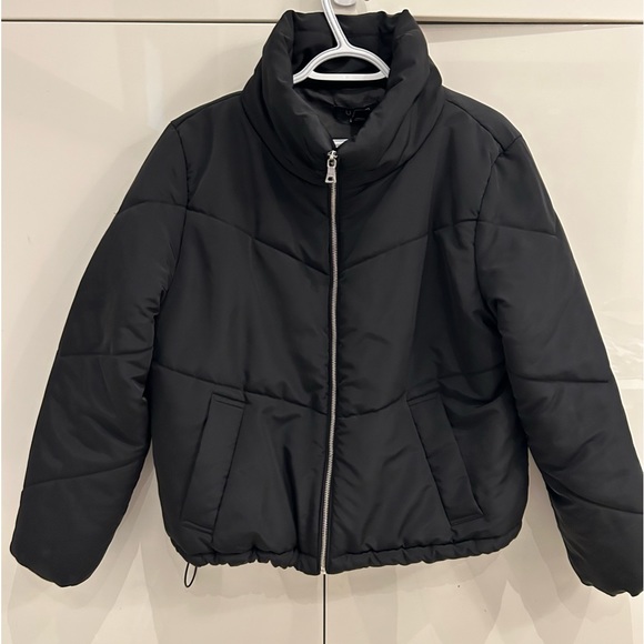 Womens bomber jacket colour black - Picture 1 of 4